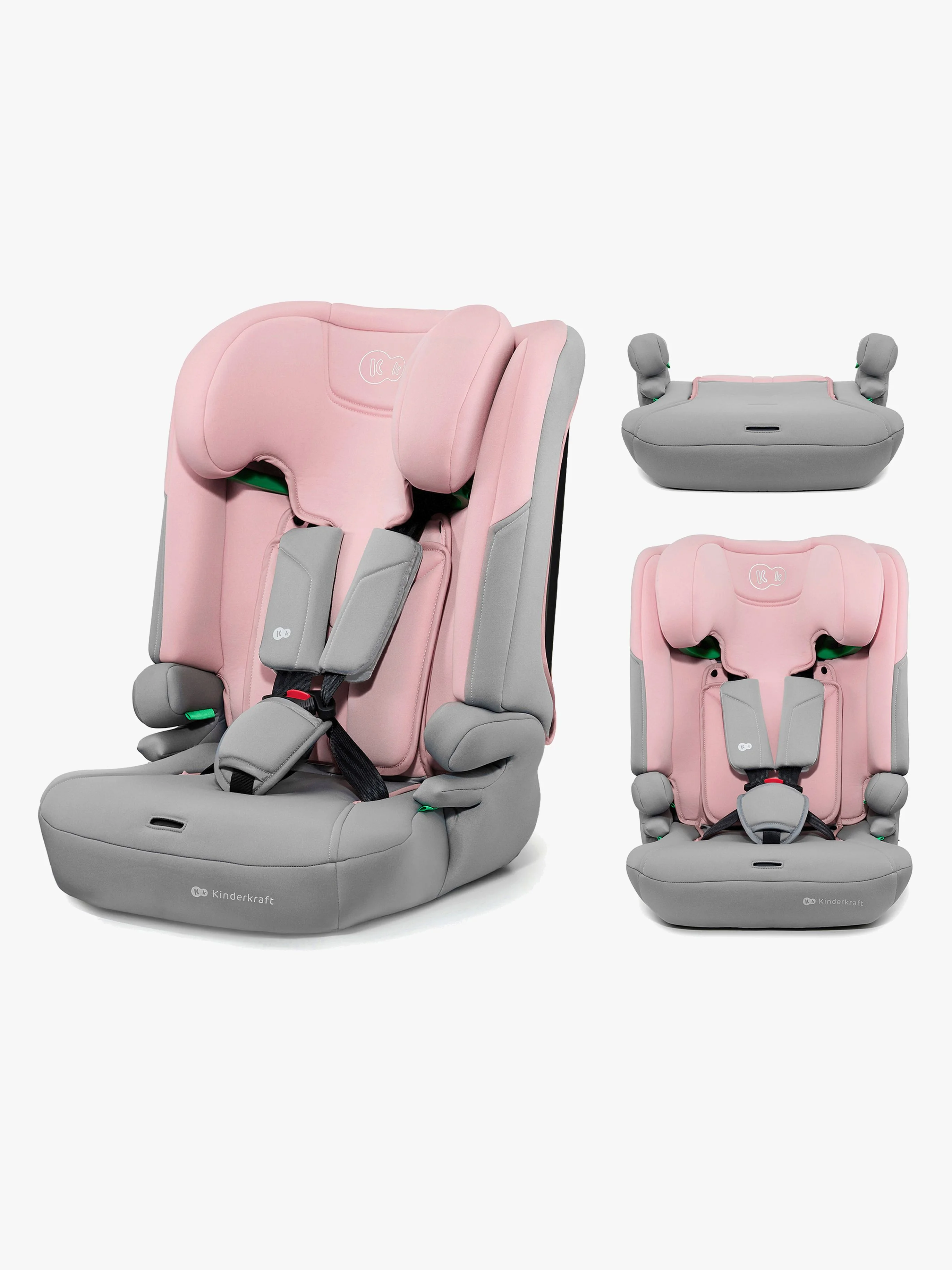 Kinderkraft I-COMFY i-Size Autostol, Pink