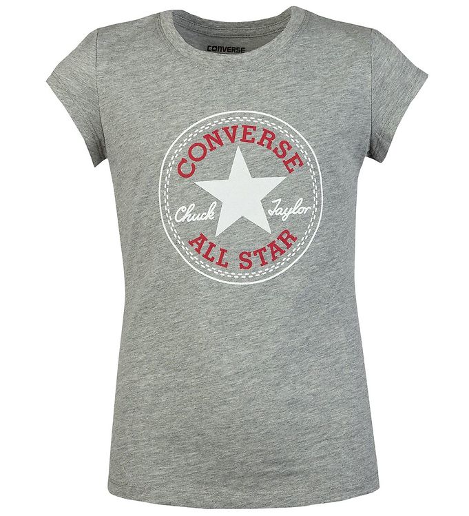 Converse T-shirt i grå til børn – hvad får du for pengene?