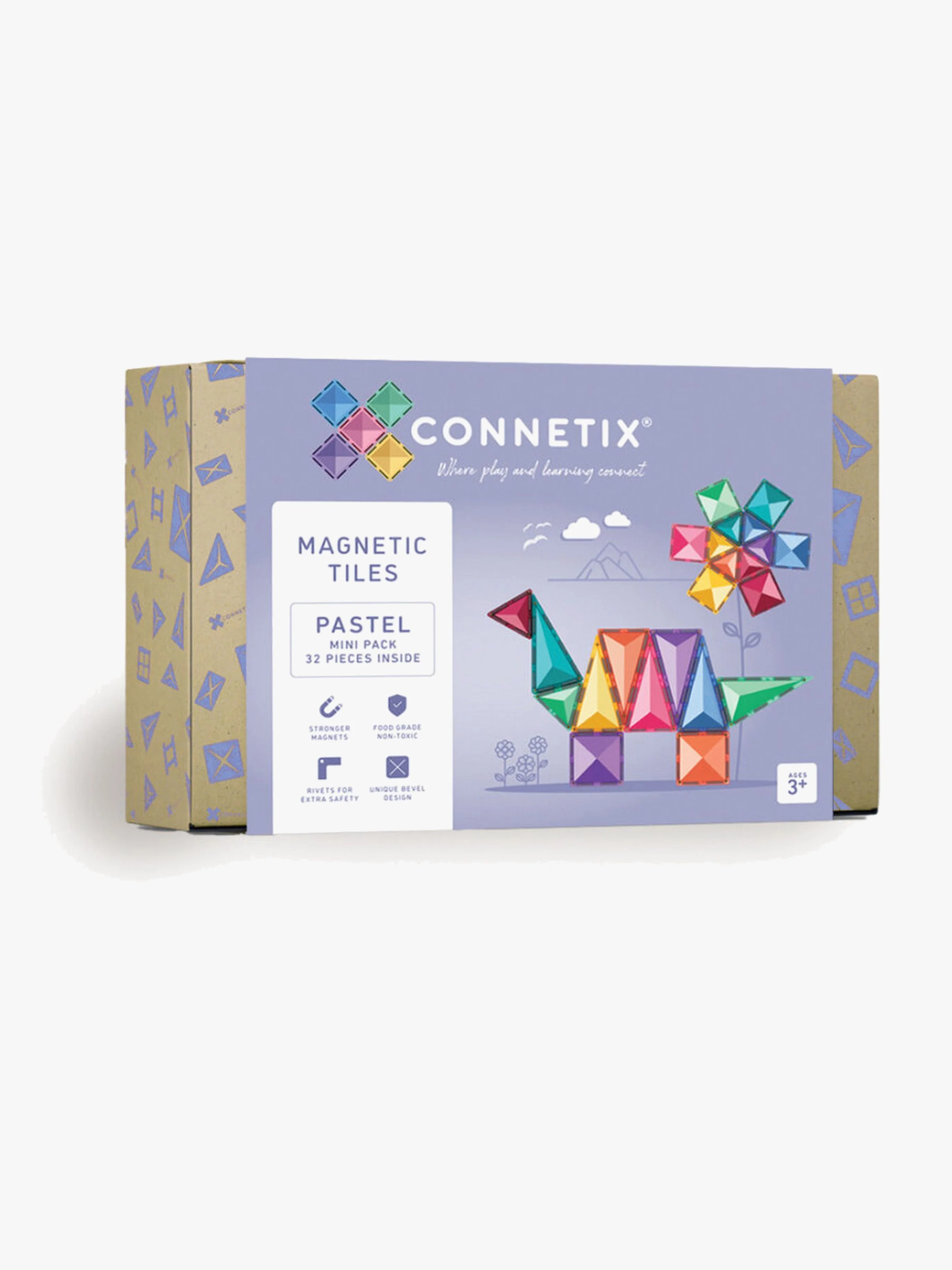 Connetix Pastel Mini Pack 32 dele