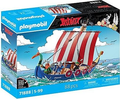 Playmobil Asterix Piratskib 71888