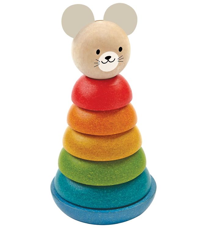 PlanToys Stable-Ringe Multifarvet