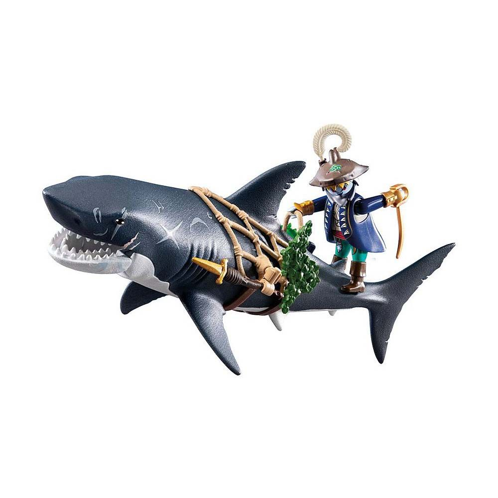 Kæmpe Haj med Pirat Playmobil 71793