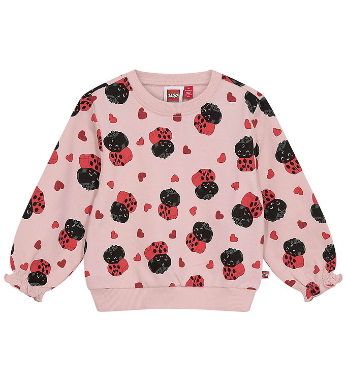 LEGO® Duplo Sweatshirt - LwSika - Rosa m. Mariehøner