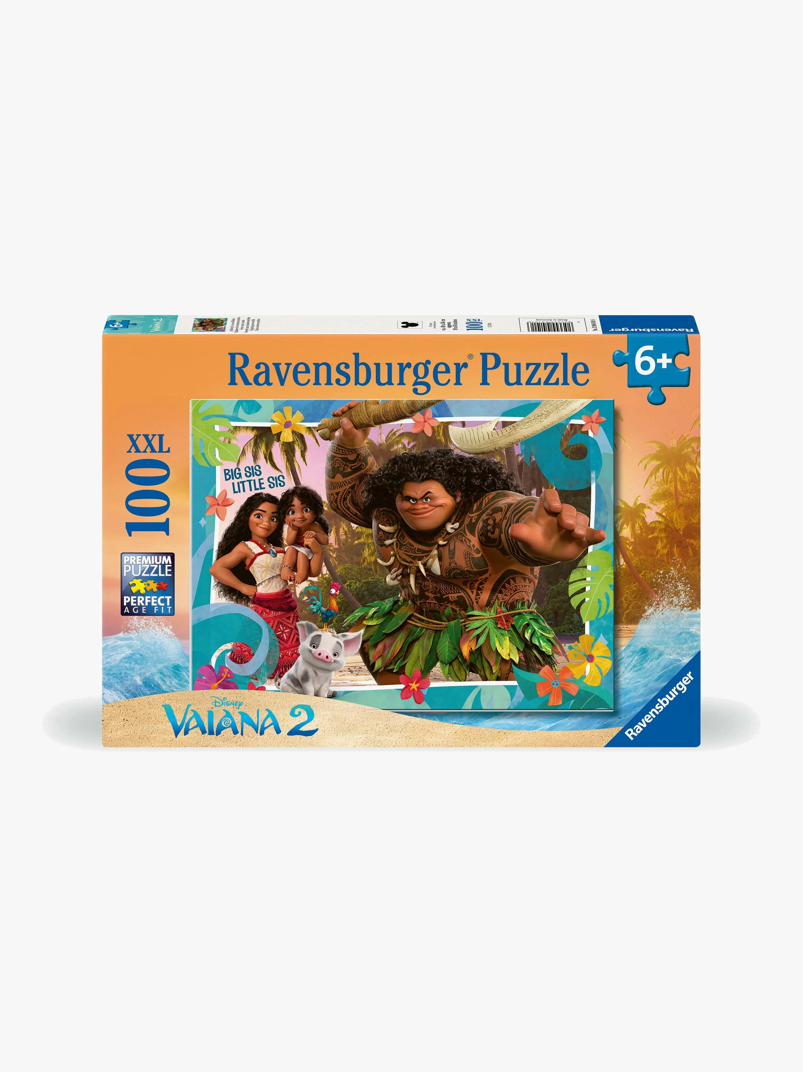 Ravensburger Vaiana 2 XXL Puslespil – 100 brikker til børn fra 6 år