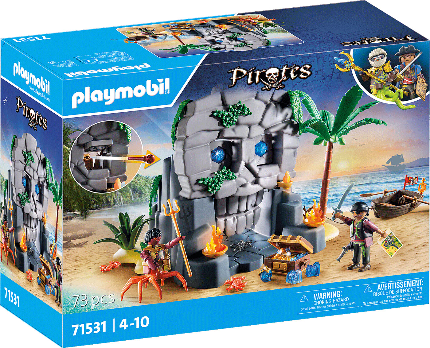 Playmobil Skull Island 71531