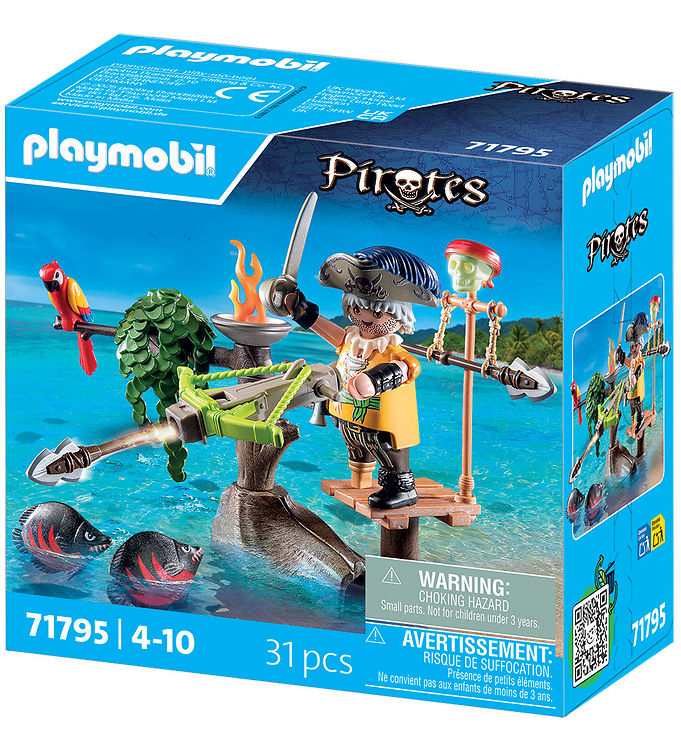 Playmobil Pirates Pirat med Ballista 71795