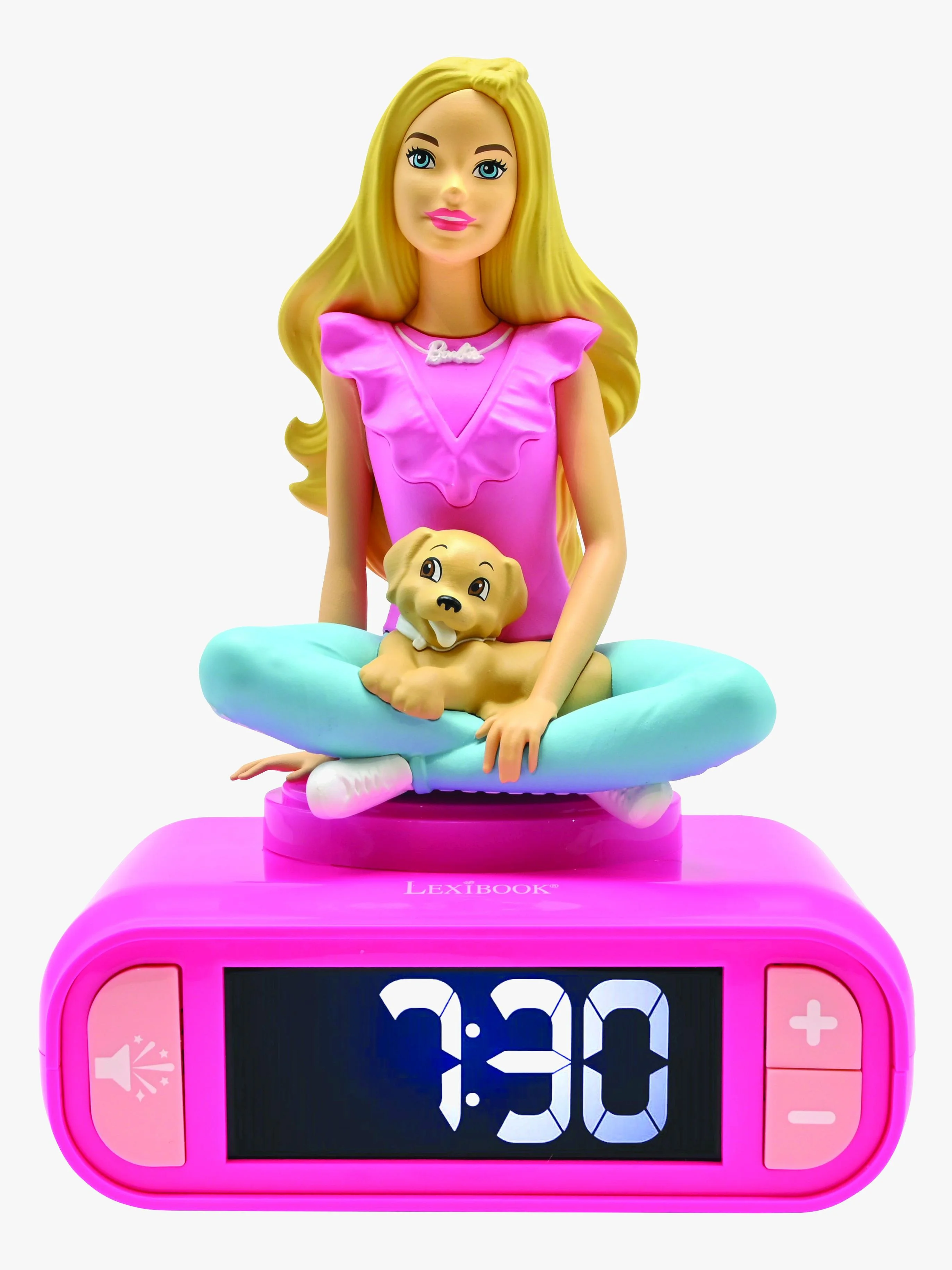 Barbie Digitalt Vækkeur med Natlampe