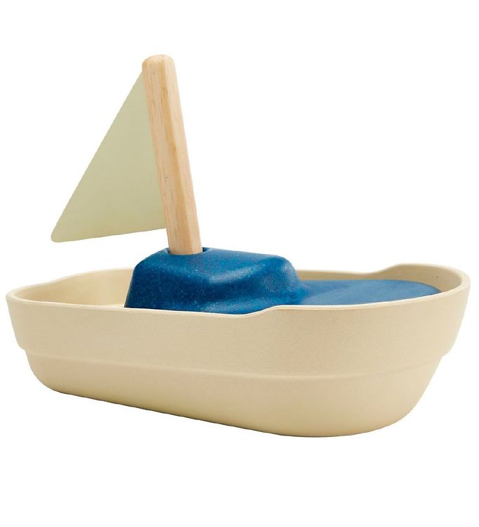 PlanToys Trælegetøj Sejlbåd