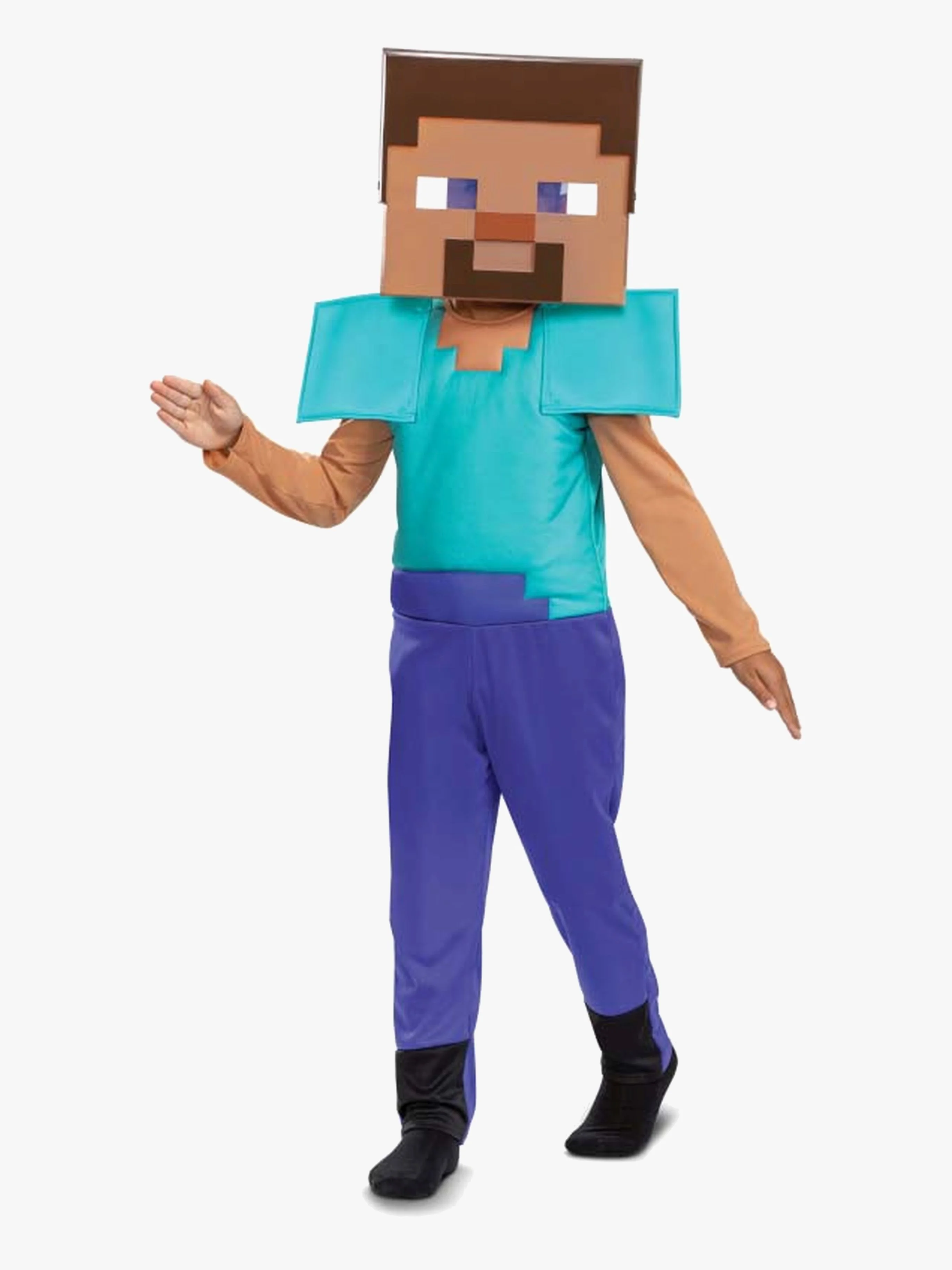 Minecraft Steve Kostume til 3-4 år: Alt du skal vide