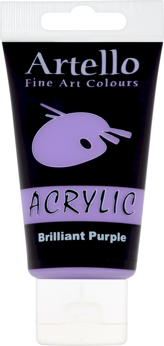 Artello Acrylic Akrylmaling 75 ml Brilliant Lilla