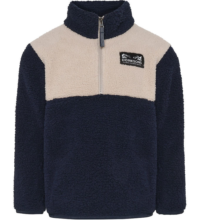 Didriksons Fleecetrøje - Gosig - Navy